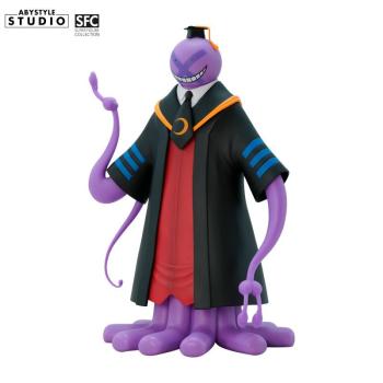 ASSASSINATION CLASSROOM - Figur "Koro Sensei" Nach der Zerstörung des Mondes kommt Koro Sensei auf der Erde nicht nur, um eine Klasse von Dünce zu erziehen, sondern auch, um die Reichweite der ABYstyle Studio-Figur zu erreichen! In der Uniform seines Lehr